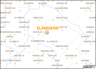 map of El Porvenir