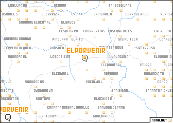 map of El Porvenir