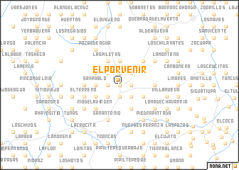 map of El Porvenir