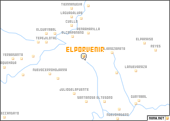 map of El Porvenir