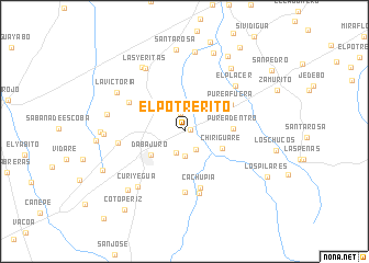 map of El Potrerito
