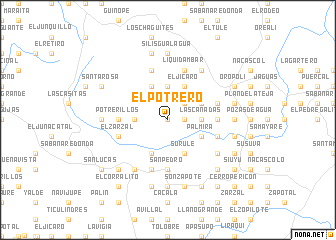 map of El Potrero