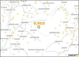map of El Pozo