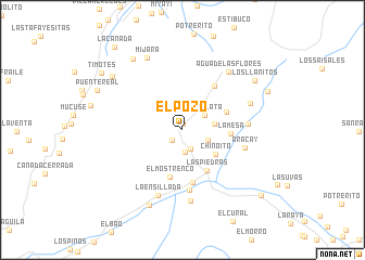 map of El Pozo