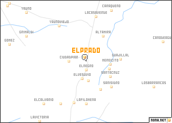 map of El Prado