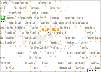 map of El Prado