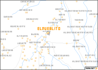 map of El Pueblito