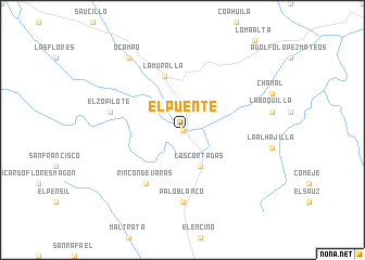 map of El Puente