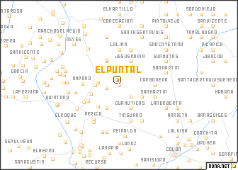 map of El Puntal