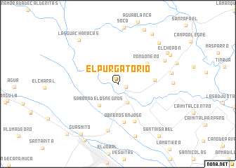 map of El Purgatorio