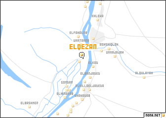 map of El Qezan