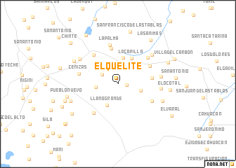map of El Quelite