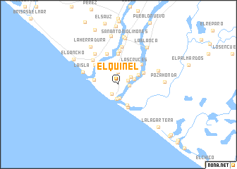 map of El Quinel