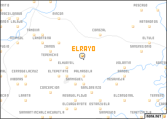 map of El Rayo