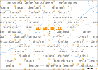 map of El Redondillo