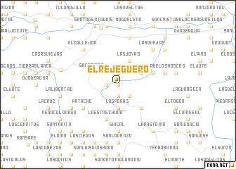 map of El Rejeguero