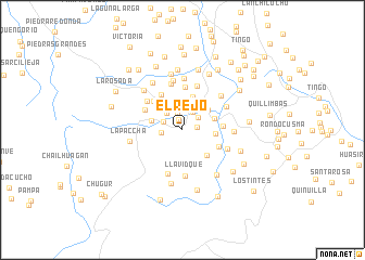 map of El Rejo