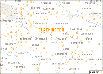 map of El Remington