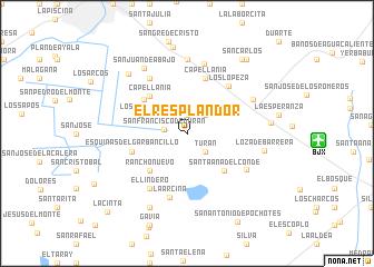 map of El Resplandor