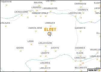 map of El Rey