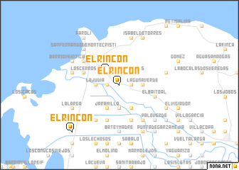 map of El Rincón