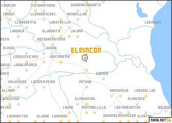 map of El Rincón