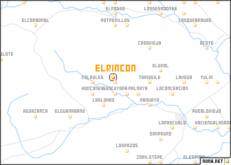 map of El Rincón