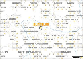 map of El Roblar