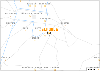 map of El Roble