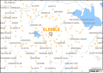 map of El Roble