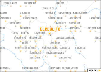map of El Roblito