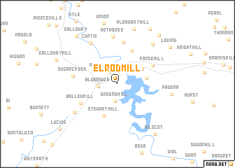 map of Elrod Mill