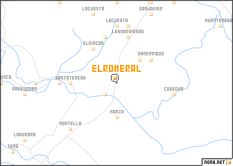 map of El Romeral