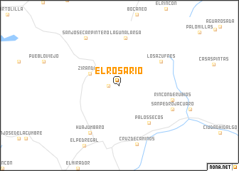 map of El Rosario