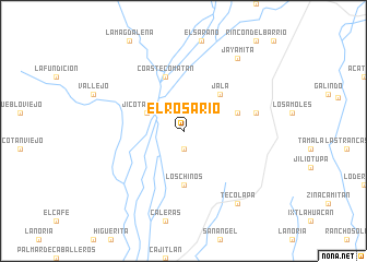 map of El Rosario