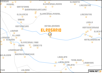 map of El Rosario