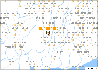 map of El Rosario