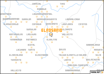 map of El Rosario