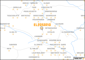 map of El Rosario