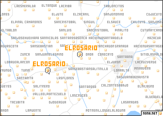 map of El Rosario