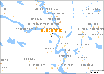 map of El Rosario