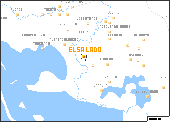 map of El Salado