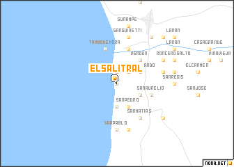 map of El Salitral