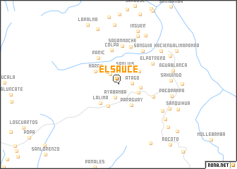 map of El Sauce