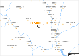 map of El Saucillo