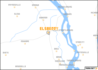 map of Elsberry