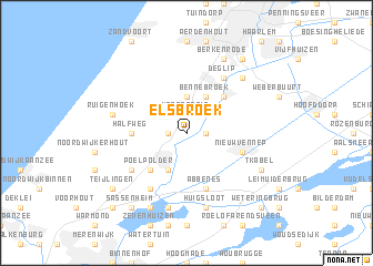 map of Elsbroek