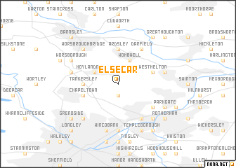 map of Elsecar