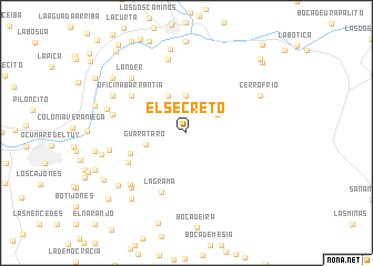 map of El Secreto