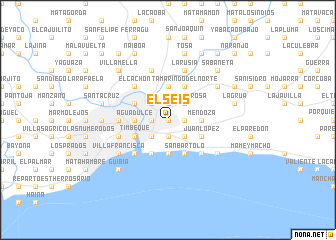 map of El Seis